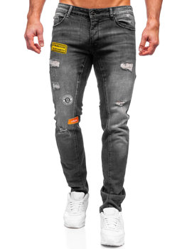 Černé pánské džíny regular fit Bolf MP0047N