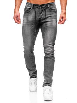 Černé pánské džíny regular fit Bolf MP021G