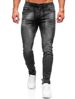 Černé pánské džíny regular fit Bolf MP021N