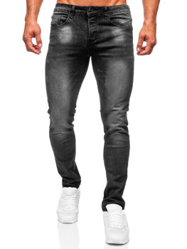 Černé pánské džíny slim fit Bolf MP0066N