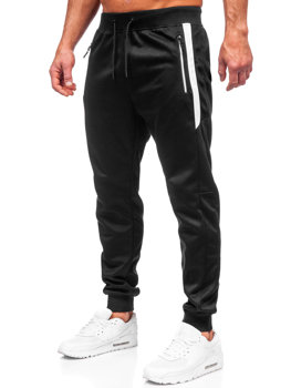 Černé pánské teplákové jogger kalhoty Bolf 8K212A