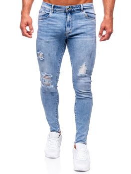 Modré pánské džíny slim fit Bolf KX759-4A
