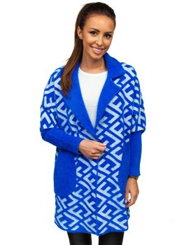 Modrý dámský kabát Bolf 20682