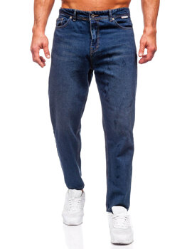 Tmavě modré pánské džíny regular fit Bolf GT27