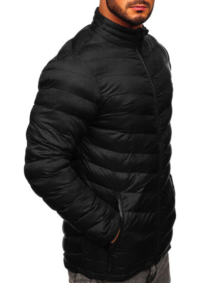 Černá pánská sportovní zimní bunda Bolf SM70