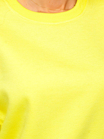 Žlutá dámská mikina Bolf W01